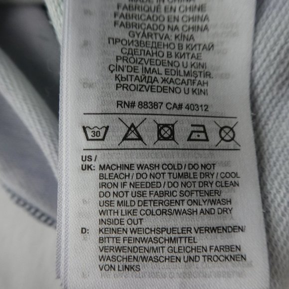 Adidas Sweatshirt Hood Floral Crop Trefoil Navy Ribbed Knit Cuffs Waistband XS - Picture 8 of 9